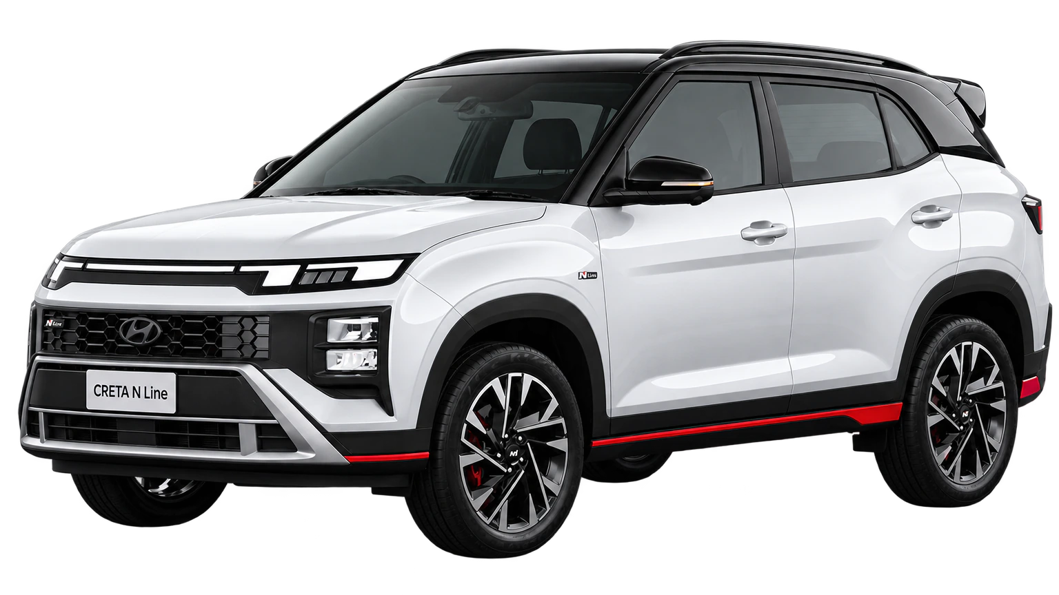 Hyundai Creta N Line — Atlas White