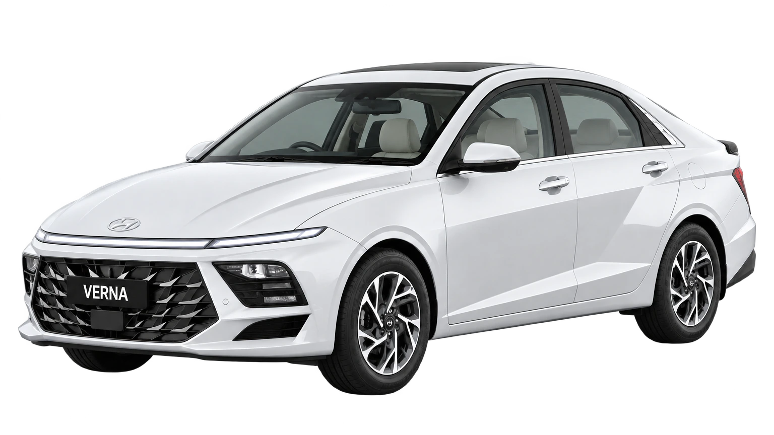 Hyundai Verna — Atlas White