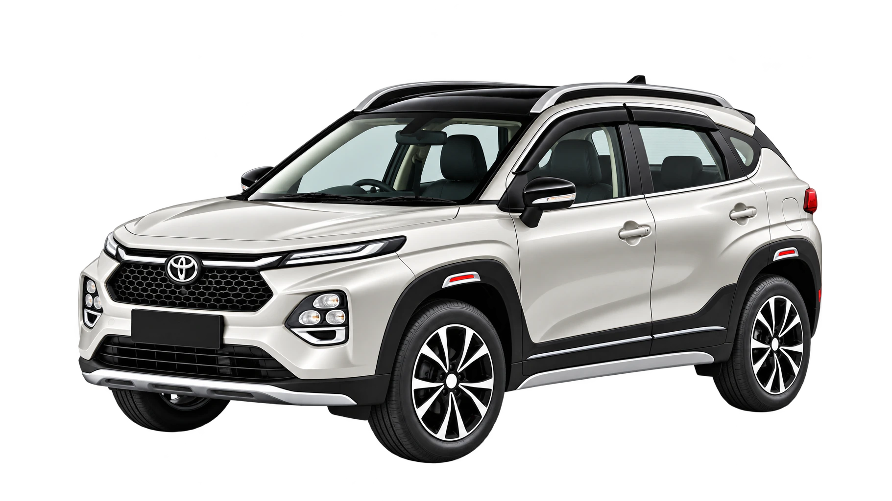 Toyota Urban Cruiser Taisor — Cafe White
