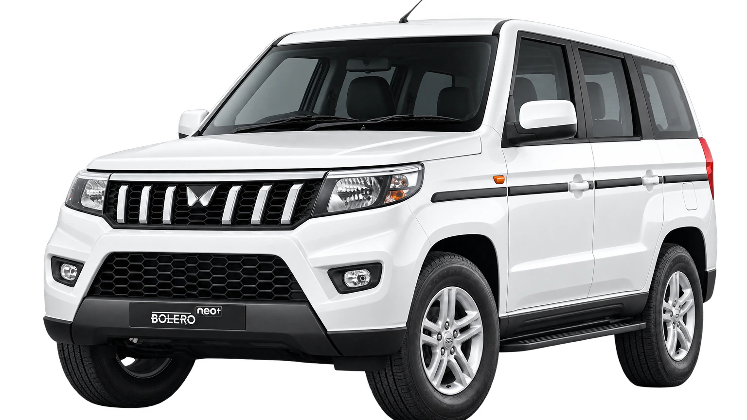 Mahindra Bolero Neo Plus — Diamond White