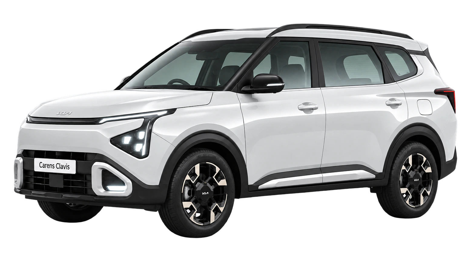 Kia Carens Clavis — Glacier White Pearl