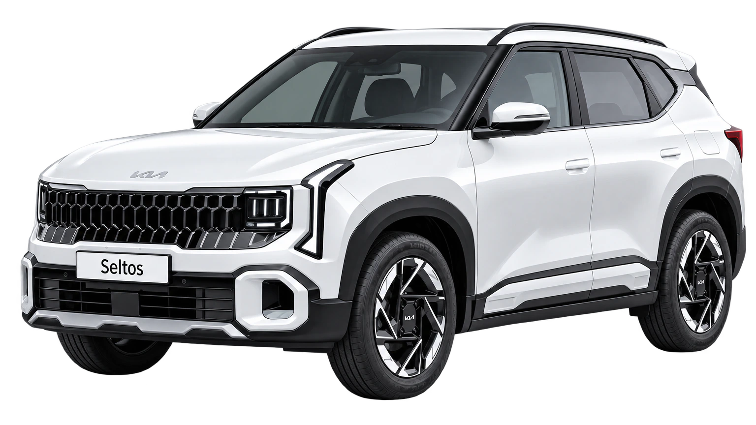 Kia Seltos — Glacier White Pearl