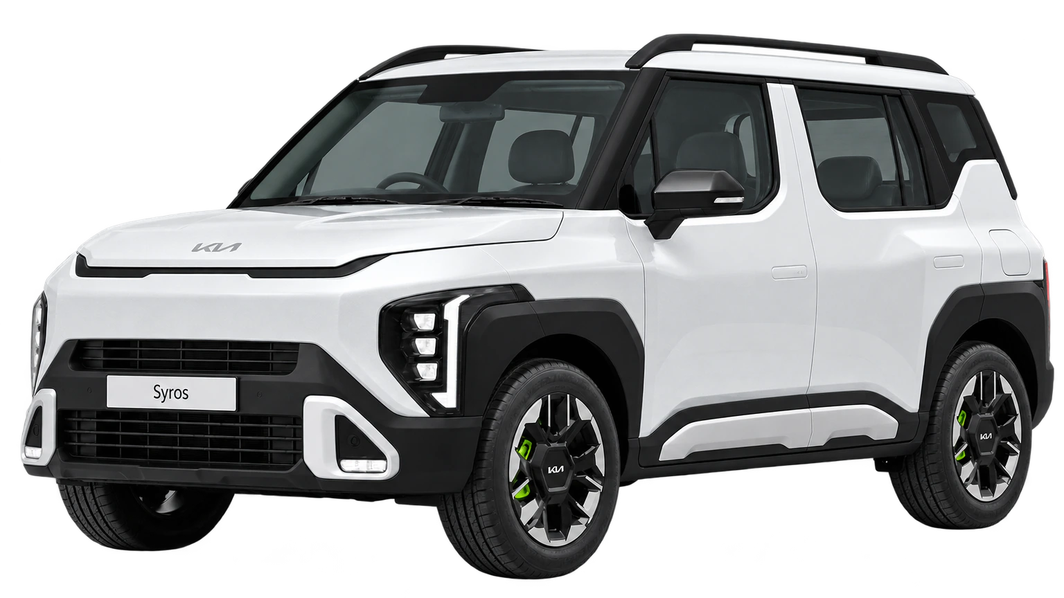 Kia Syros — Glacier White Pearl