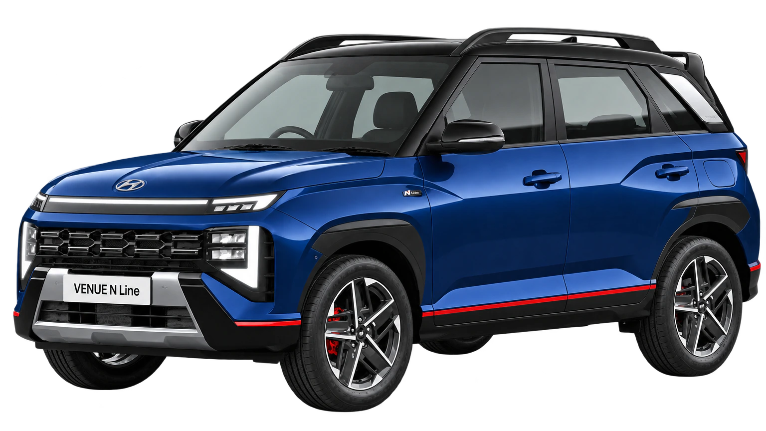 Hyundai Venue N Line — Hazel Blue With Titanium Black Roof
