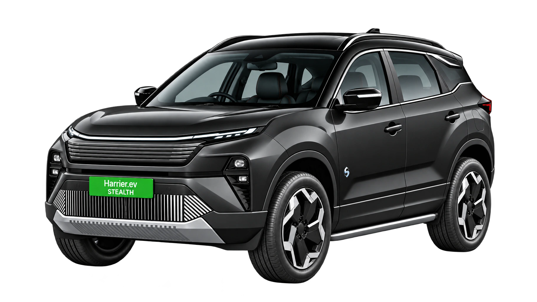 Tata Harrier EV — Matte Stealth Black Edition