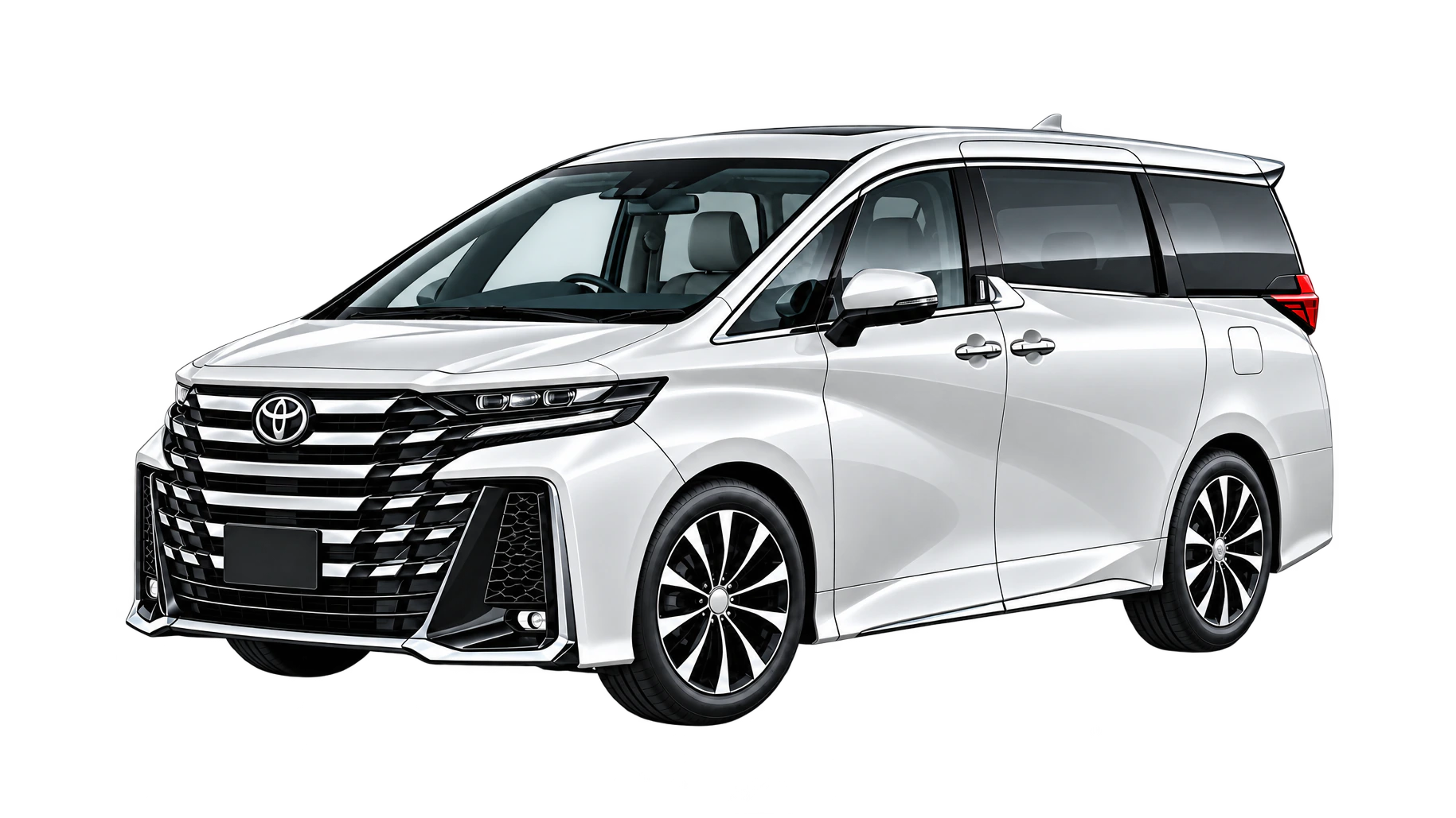 Toyota Vellfire — Platinum White Pearl