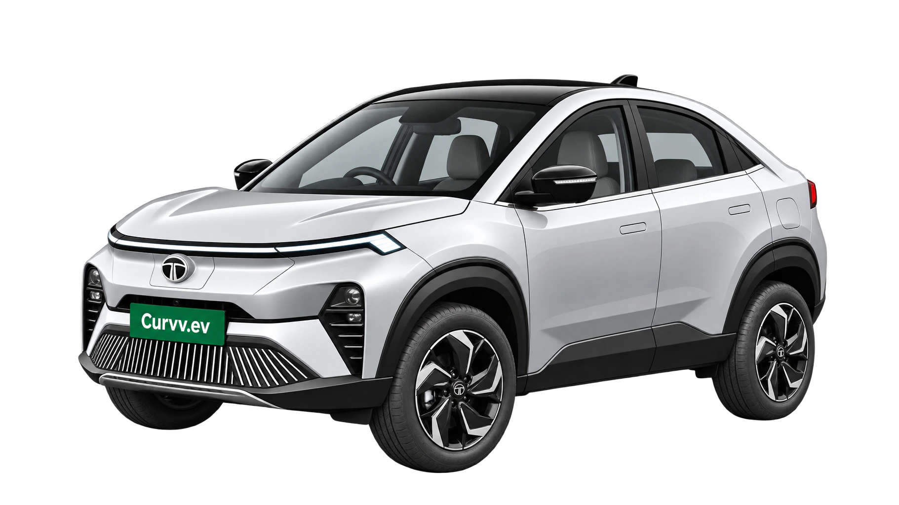 Tata Curvv EV — Pristine White Dual Tone