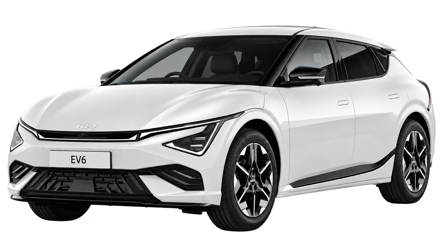 Kia EV6 — Snow White Pearl
