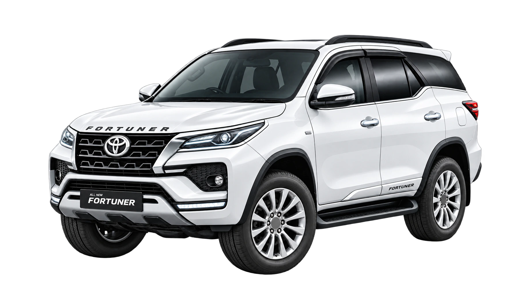 Toyota Fortuner — Super White
