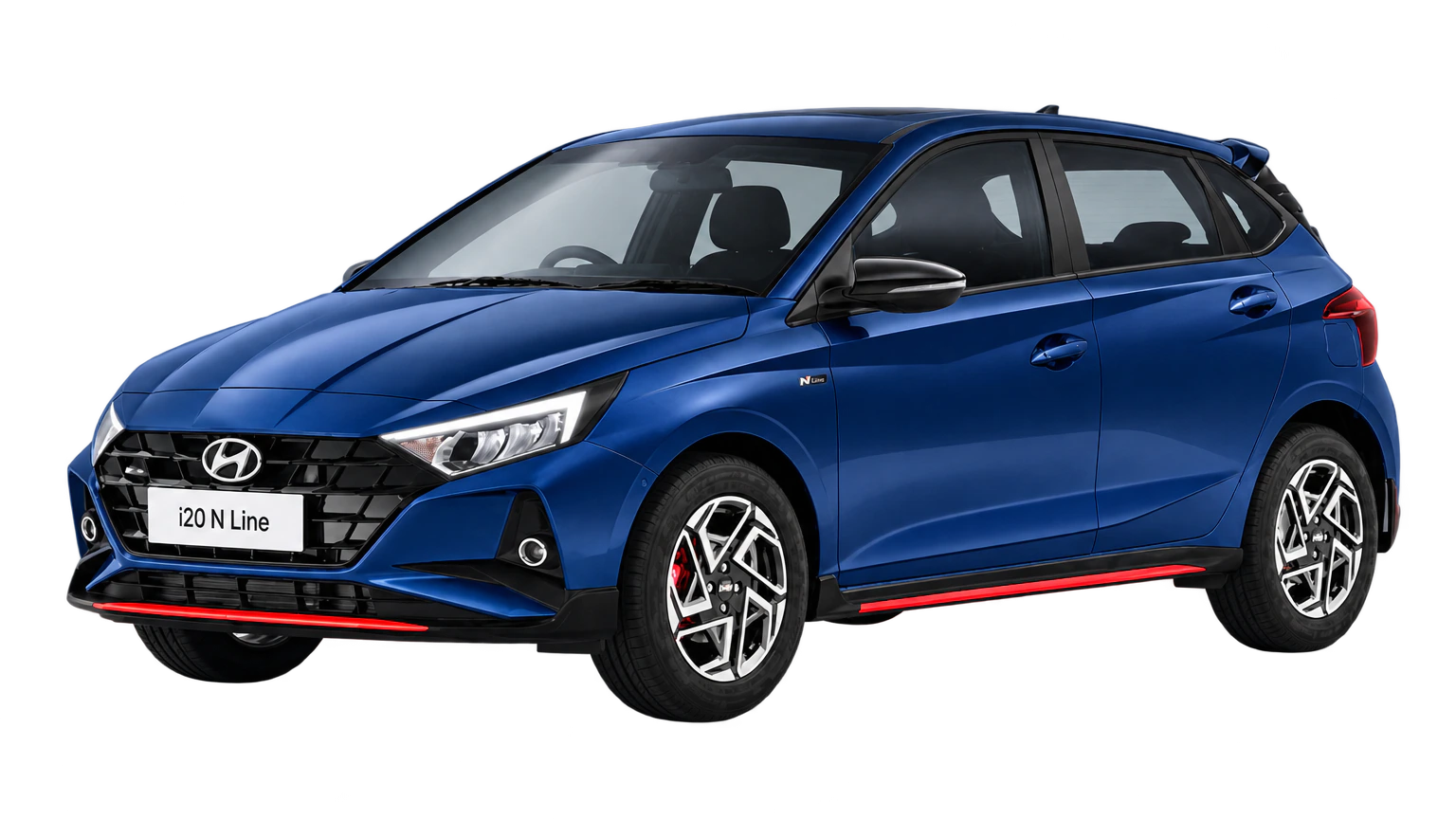 Hyundai i20 N Line — Thunder Blue