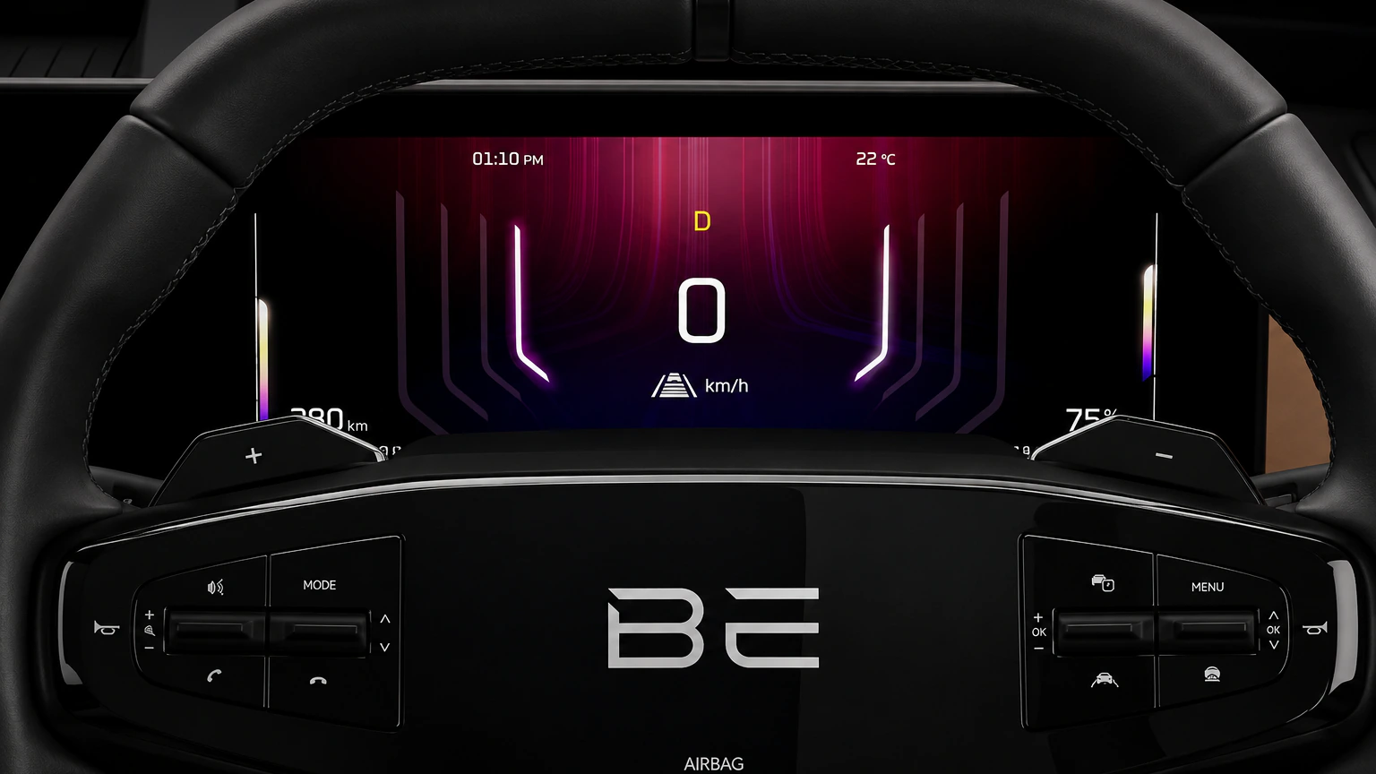 Mahindra BE 6 interior
