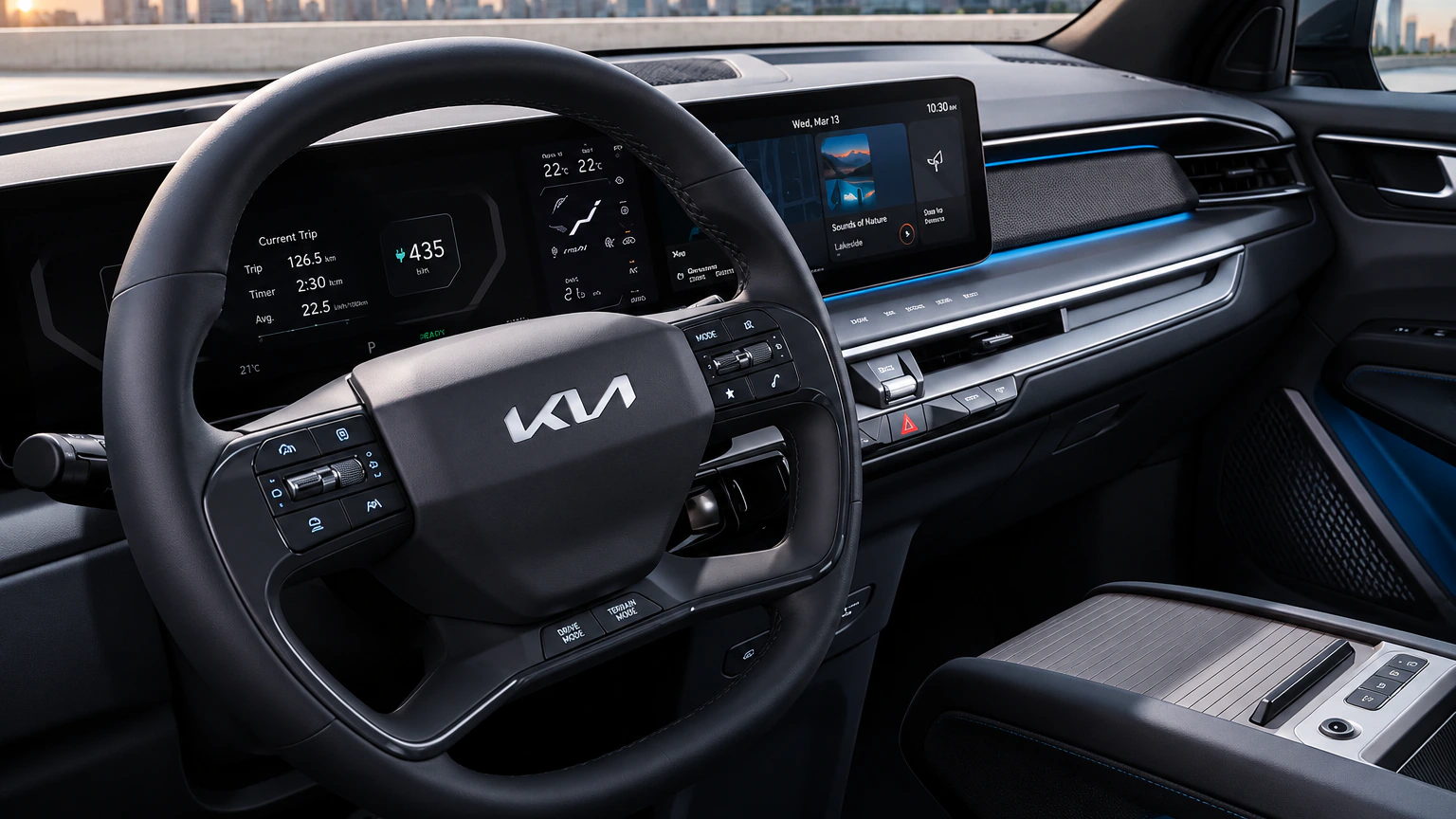 Kia EV9 interior