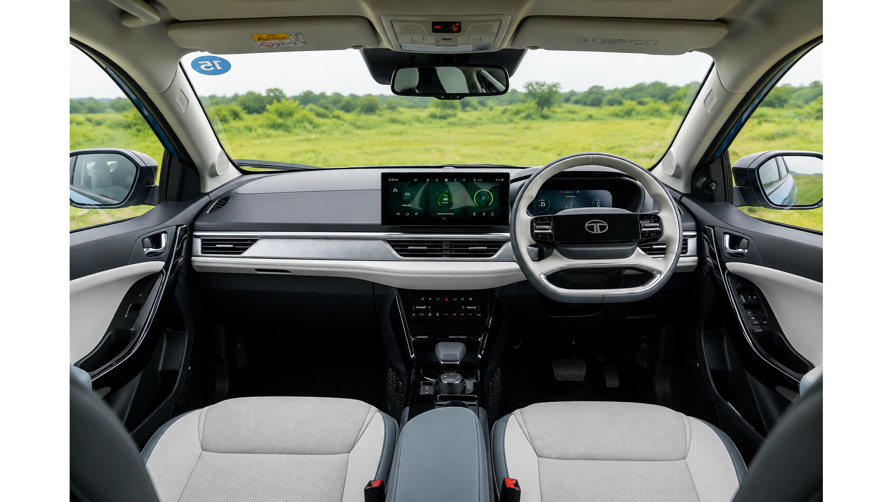 Tata Curvv EV interior
