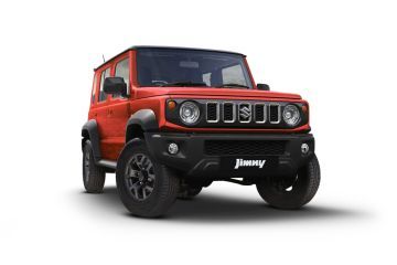 Maruti Suzuki Jimny — Sizzling Red/ Bluish Black Roof
