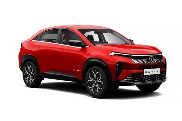Tata Curvv — Flame Red