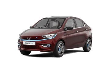 Tata Tigor EV — Magnetic Red