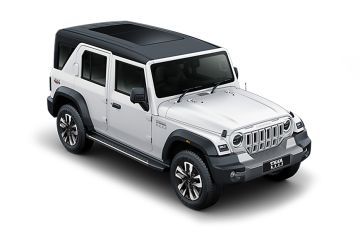 Mahindra Thar Roxx — Everest White