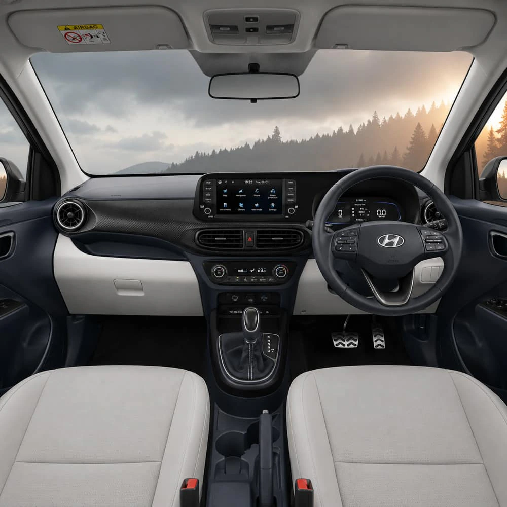 Hyundai Exter interior