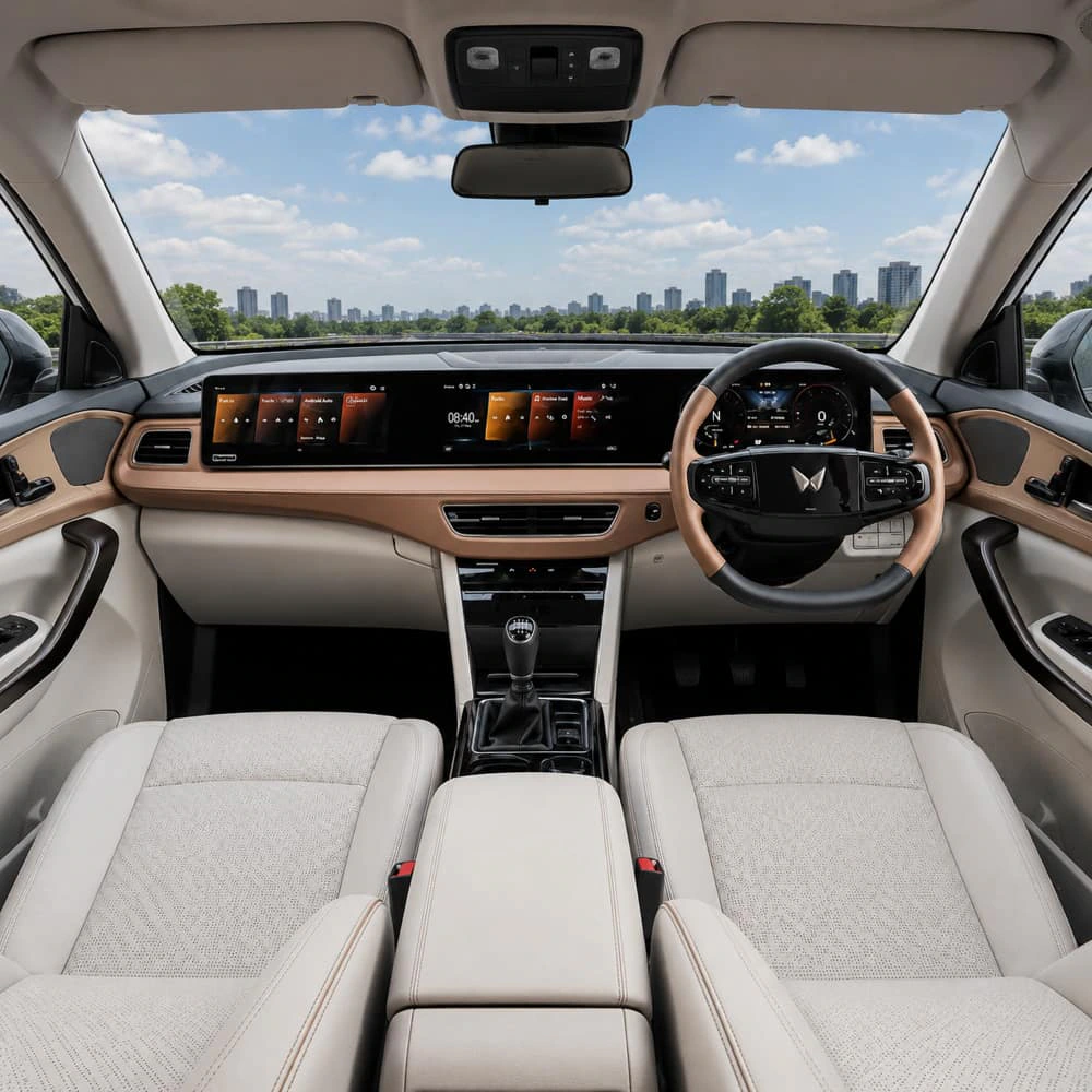 Mahindra XUV 7XO interior