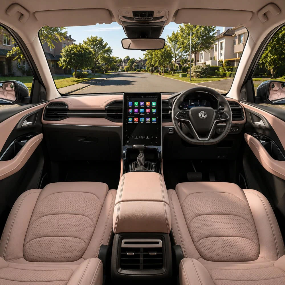 MG Hector interior
