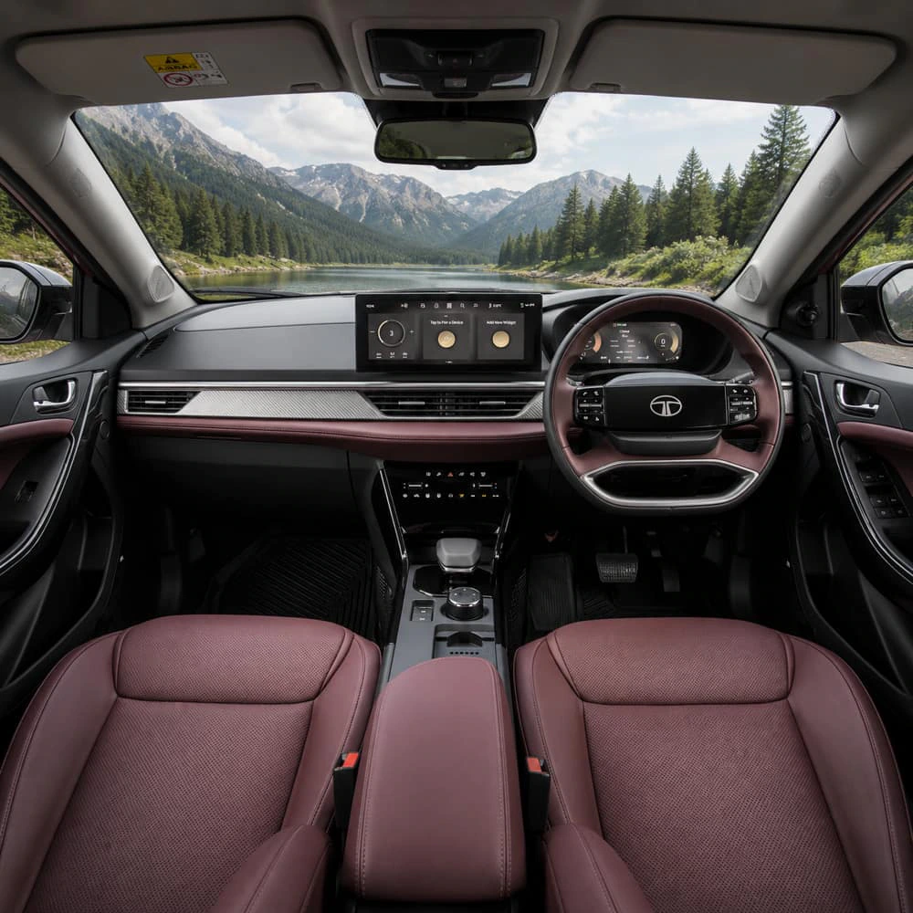 Tata Curvv interior