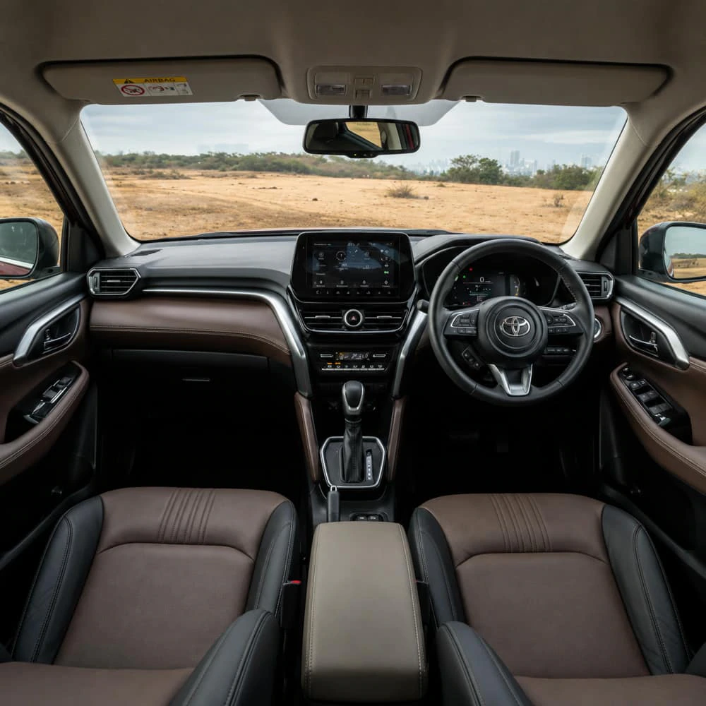 Toyota Urban Cruiser Hyryder interior